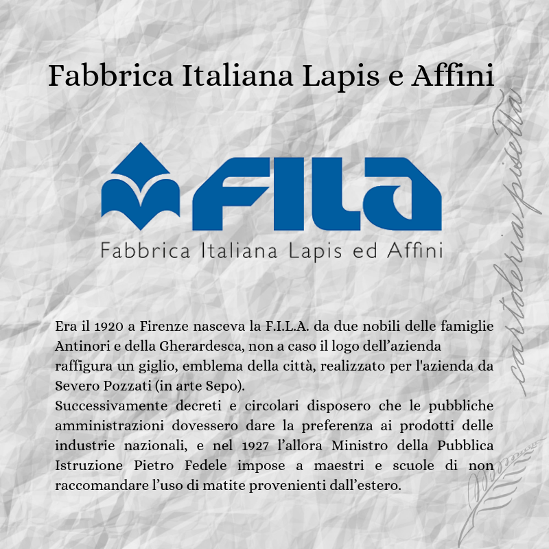 F.I.L.A. una storia tutta Italiana