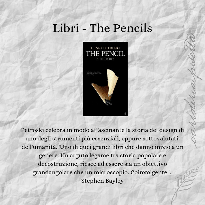 LIBRI - Storia del design della matita